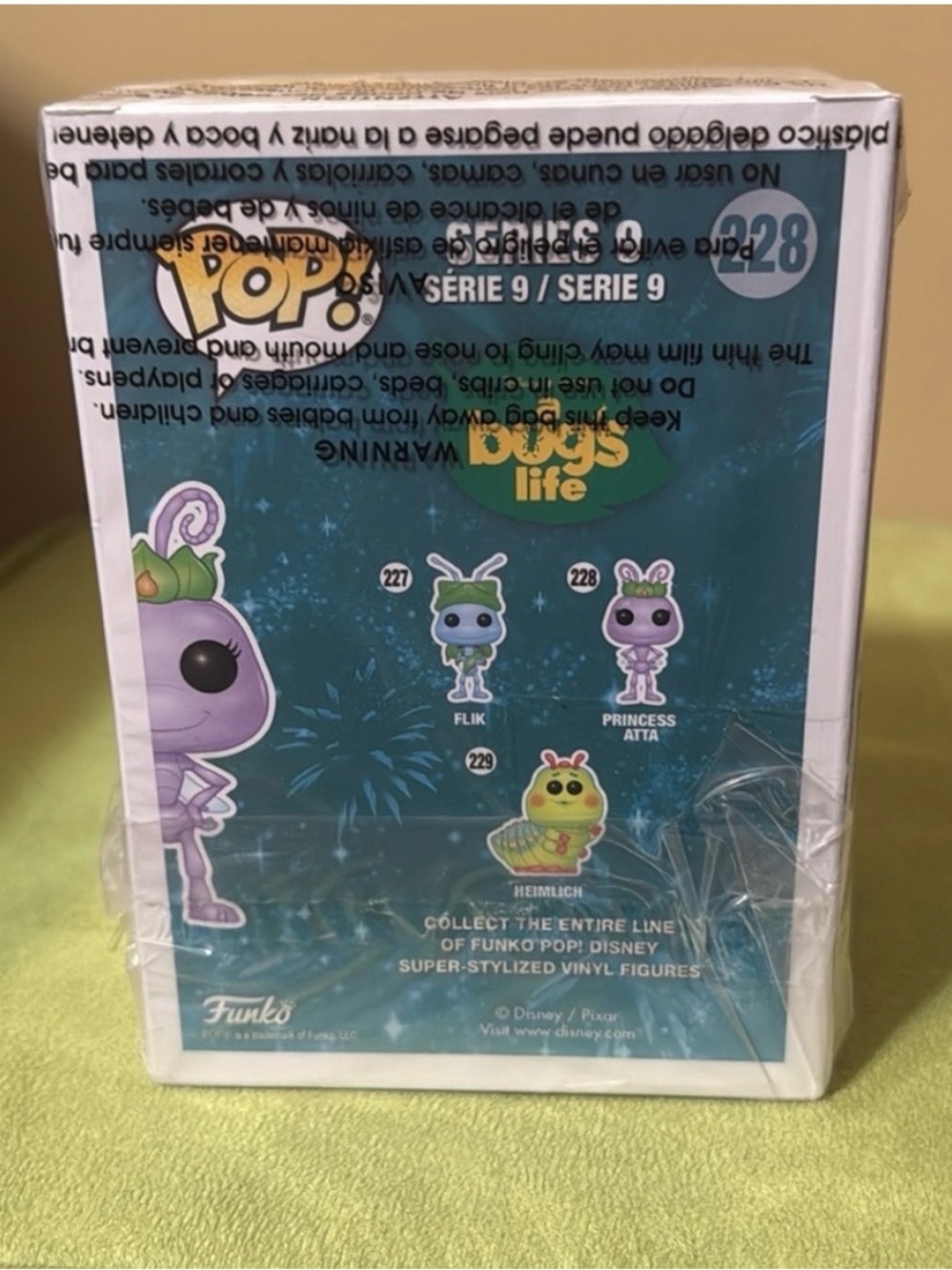 Funko Disney A Bug’s Life Princess Atta Purple Vinyl Figure - Picture 5 of 8